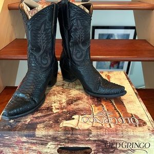 El Gringo Python Sexy Cowgirl Boots